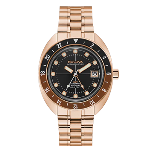 Bulova Oceanographer Gmt 97B215 Caballero