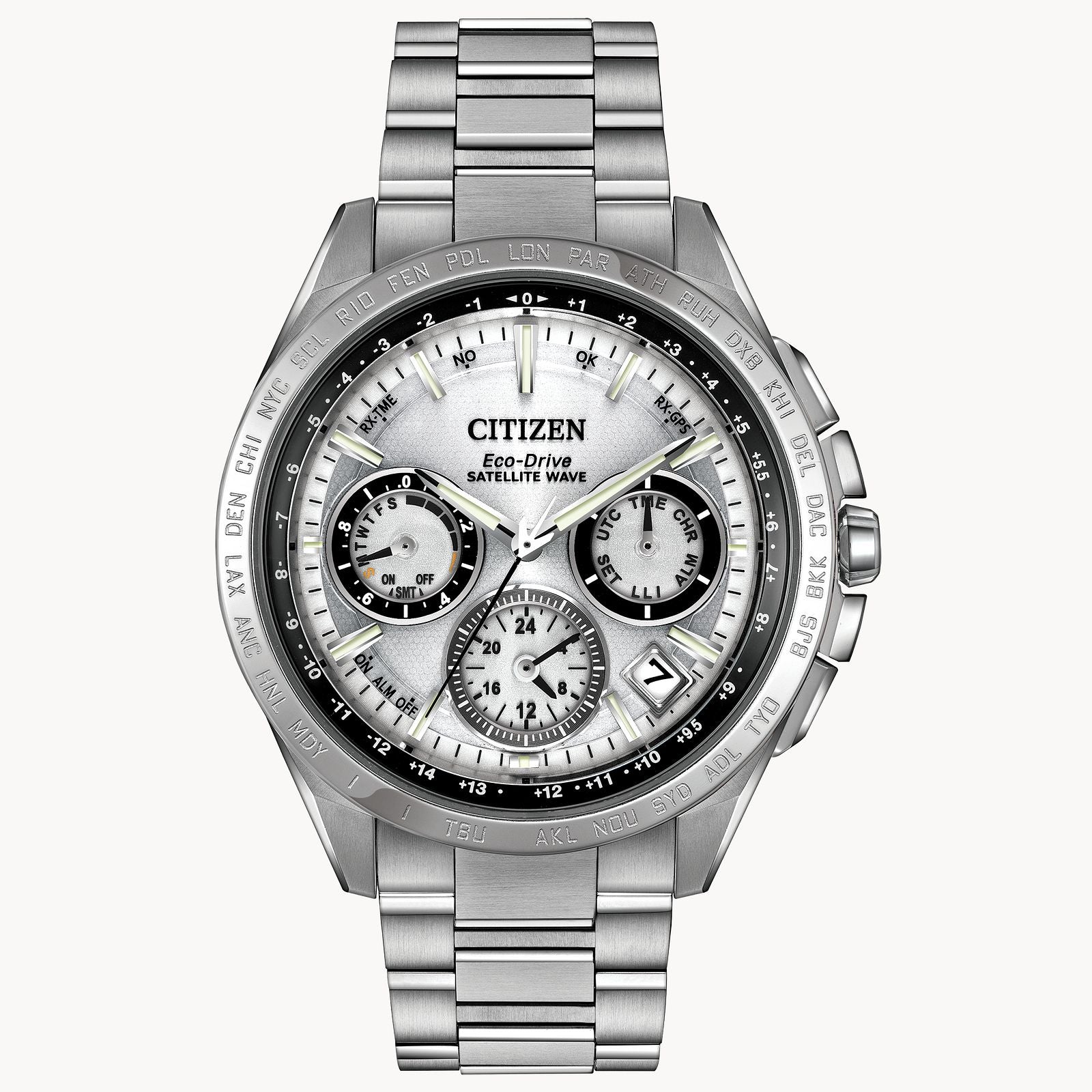 Citizen Satellite Wave Gps CC9010-74A Caballero