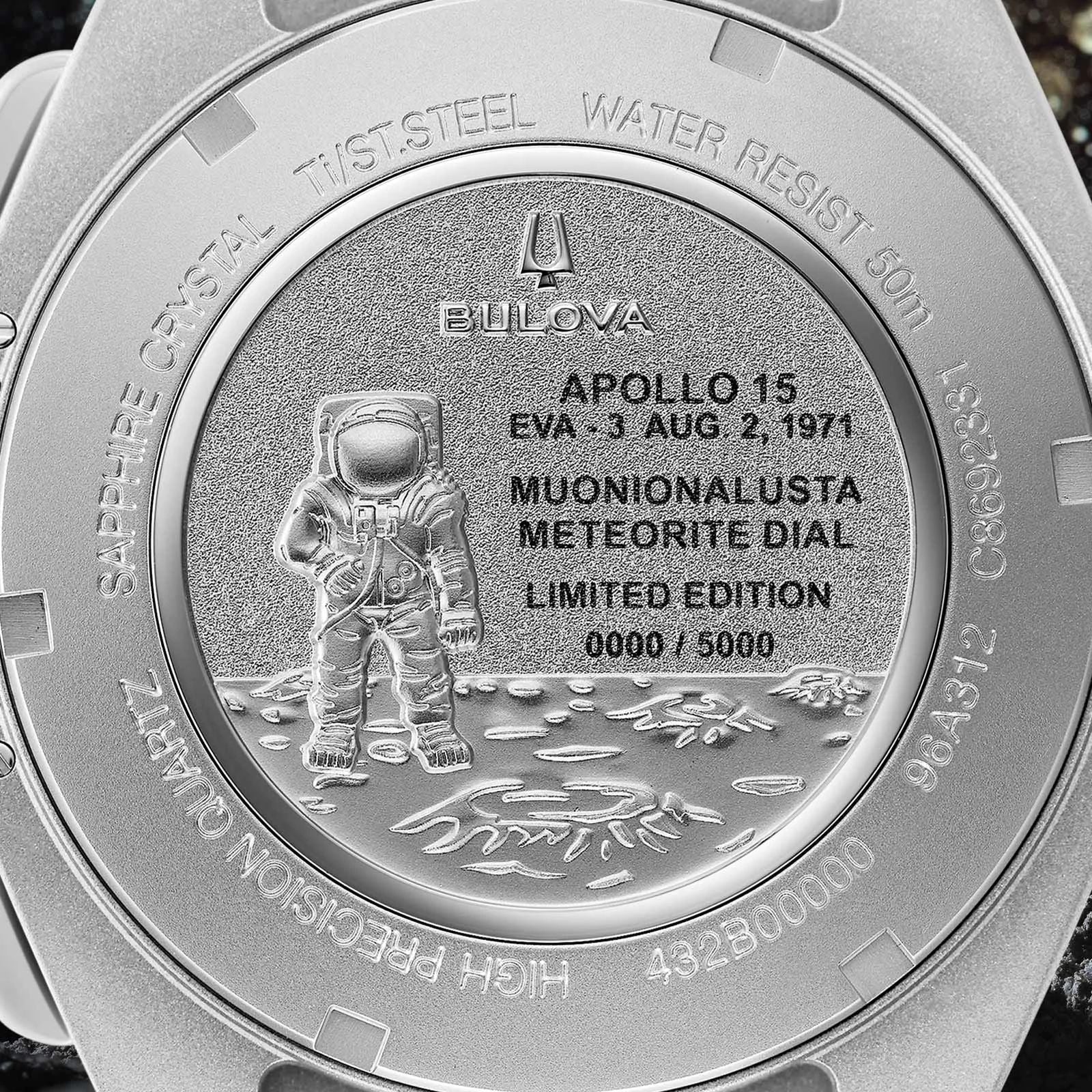 Bulova Lunar Pilot 96A312 Caballero