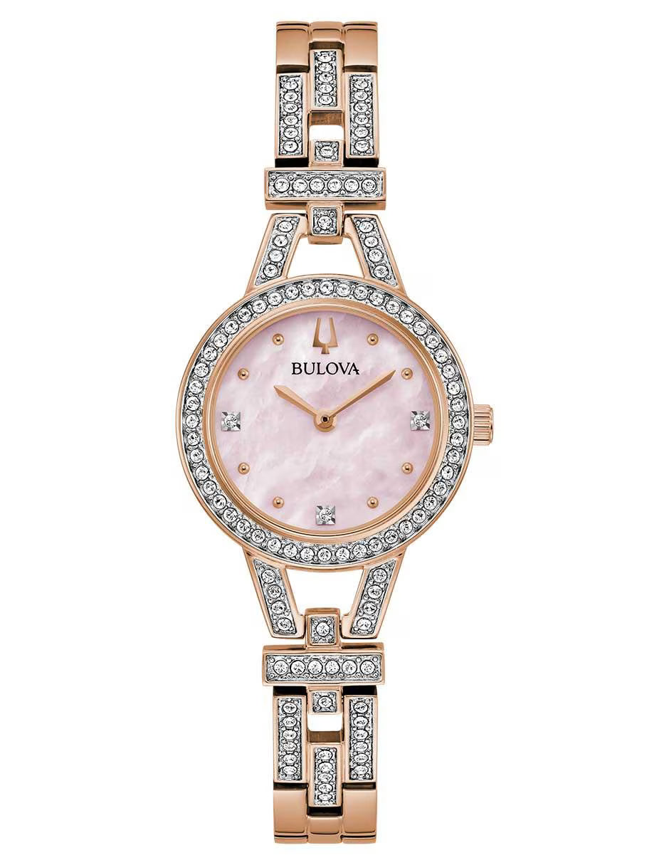Reloj Bulova Cristales 98L326 para Mujer