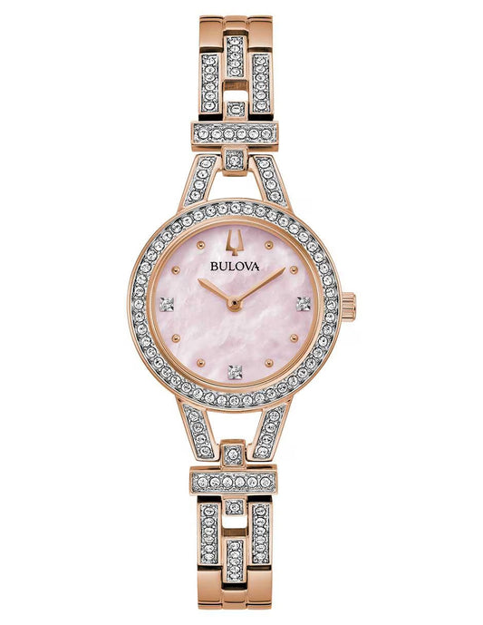 Reloj Bulova Cristales 98L326 para Mujer